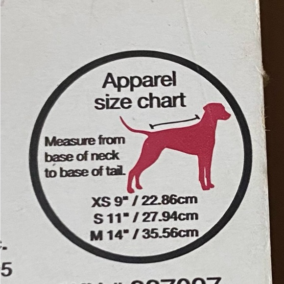 Adorable Christmas Doggie Dress Rudolph the Reindeer Frills NWOT Extra Small - Picture 4 of 4